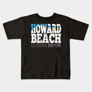 Fun Cool Howard Beach Queens New York with Subway Map Kids T-Shirt